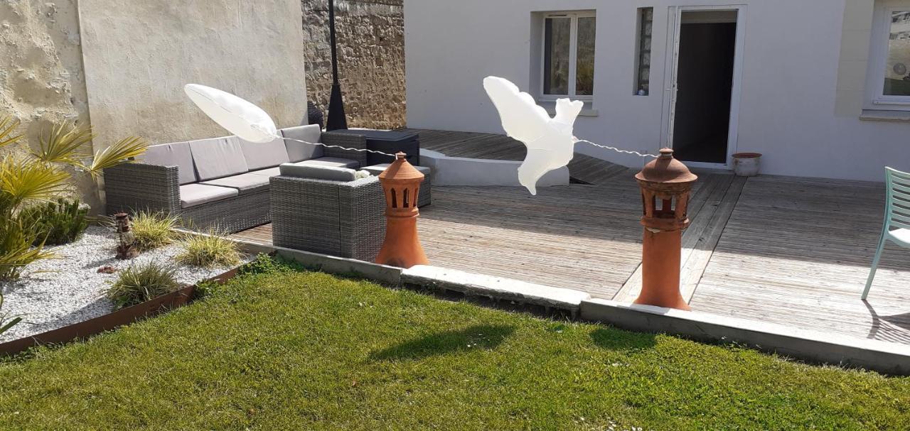 Ferienwohnung La Cour Royale Bayeux Exterior foto